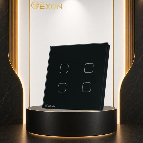 کلید هوشمند چهار پل مدل VX-WIFI-4G
